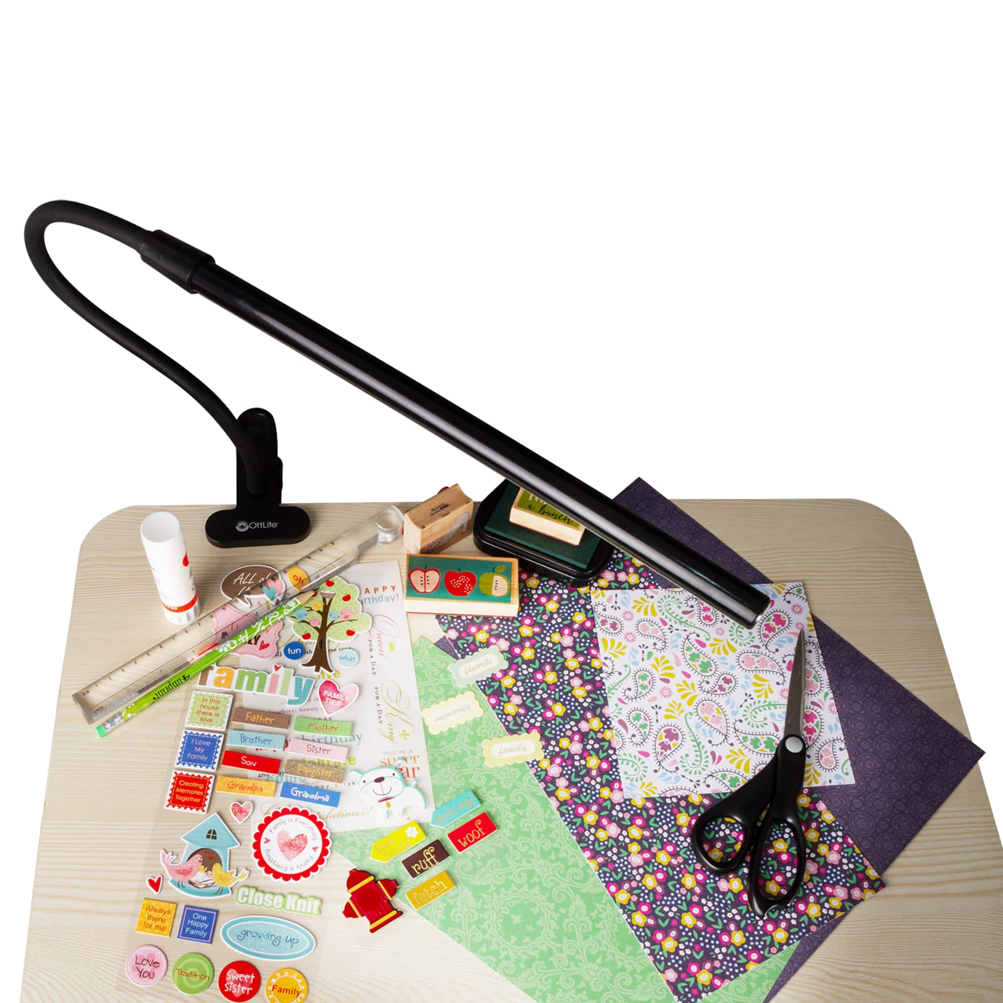 OttLite Clip-On LED Easel Lamp